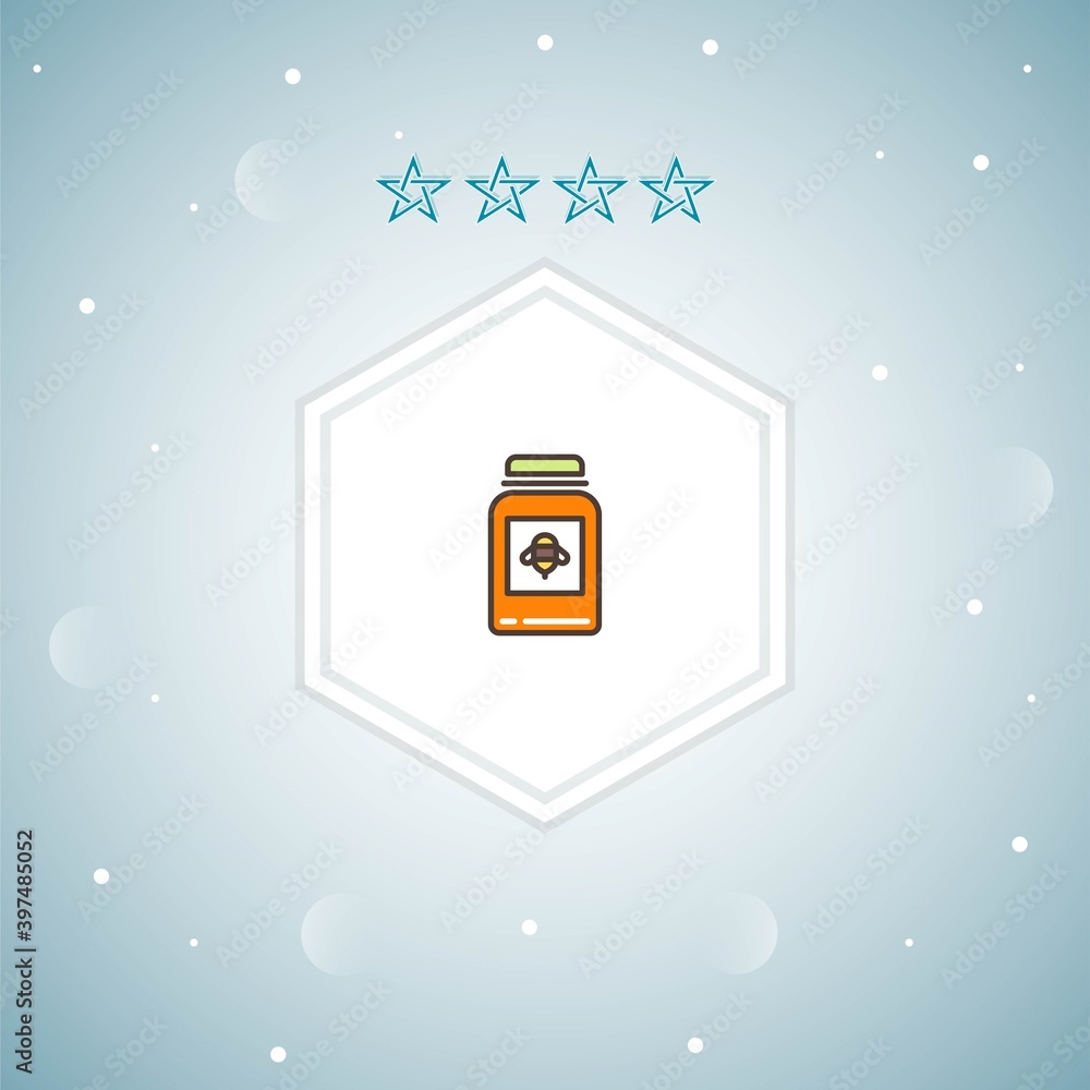 honey vector icons modern honey vector icons modern