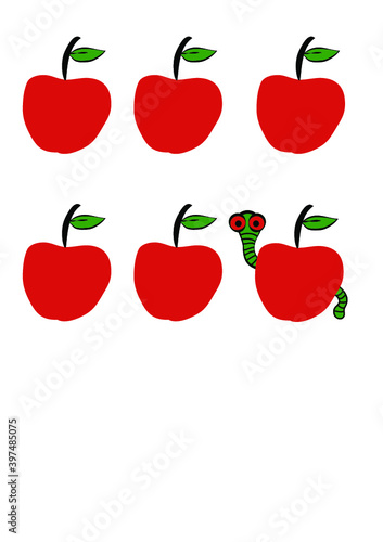 VERS ET POMME