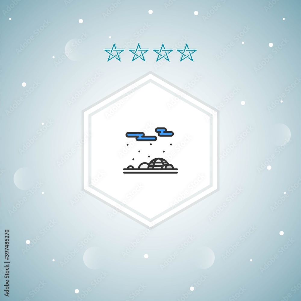 igloo vector icons modern igloo vector icons modern