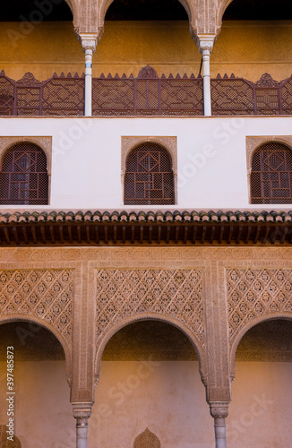 Fototapeta Naklejka Na Ścianę i Meble -  Alhambra, UNESCO World Heritage Site. Granada City. Andalusia, Southern Spain Europe