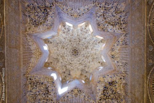 Alhambra, UNESCO World Heritage Site. Granada City. Andalusia, Southern Spain Europe