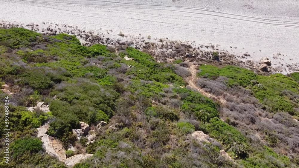 drone view from mediterranean sea in cadiz drone view from mediterranean sea in cadiz