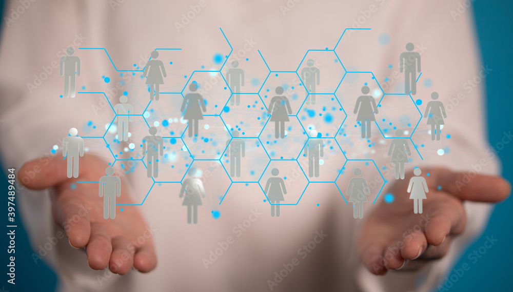 conference Digital Network and data concept 3d conference Digital Network and data concept 3d