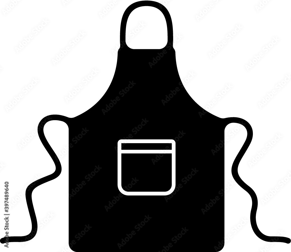Vector illustration of the apron plaid Vector illustration of the apron plaid