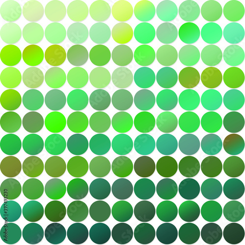 A huge set of gradients of all kinds of green shades. Elements for design.