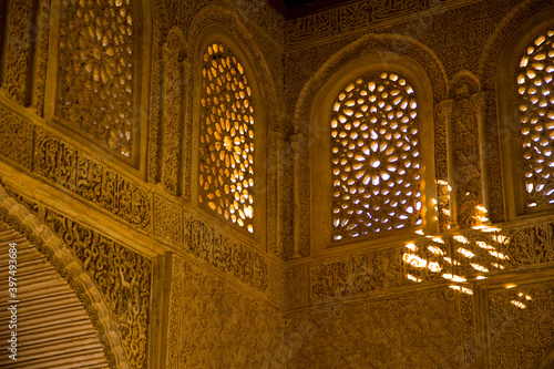 Alhambra, UNESCO World Heritage Site. Granada City. Andalusia, Southern Spain Europe