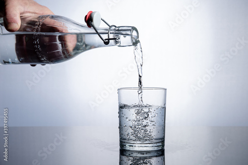  verre d'eau fraiche