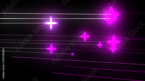 Glowing Multi color Stars, colored Backdrop illustration background for your web design, banners, titles and texts.