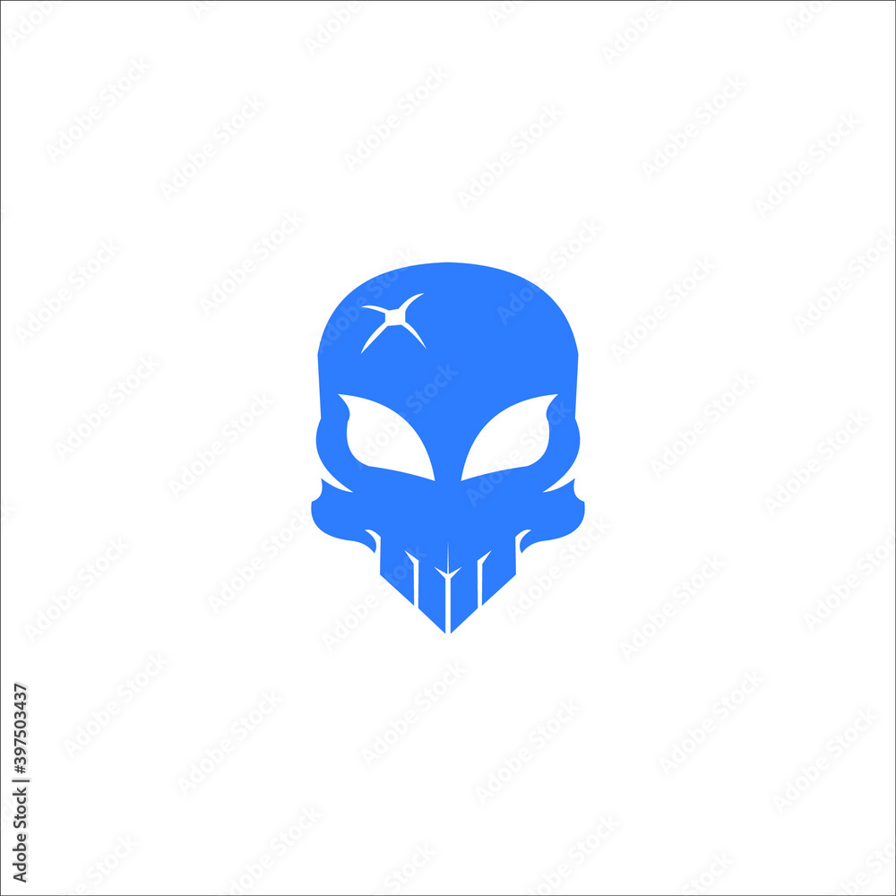 skull logo templet vector icon skull logo templet vector icon