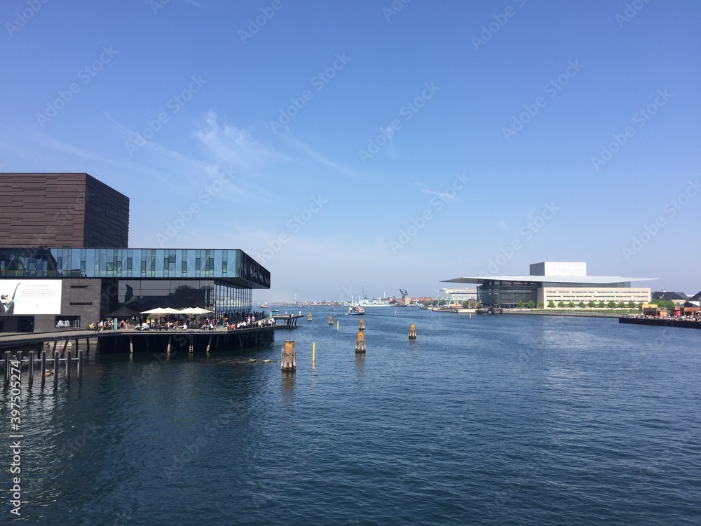 Obraz premium pier in the harbor