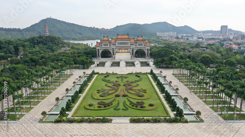 Mountain Shunfengshan Park, Foshan City, China photo