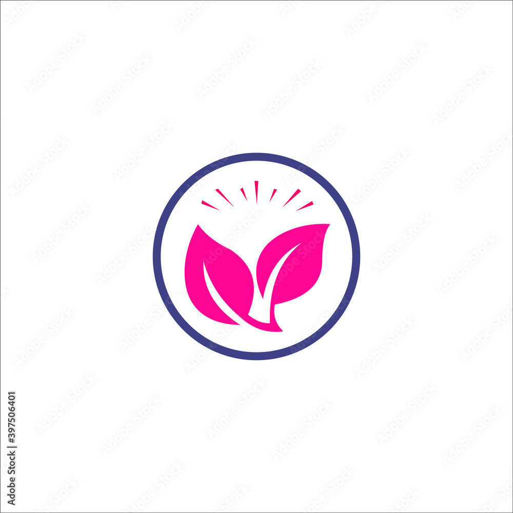 logo leaft icon beutiful healthy logo leaft icon beutiful healthy