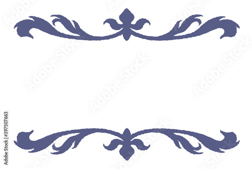 ビンテージ、アンティークな装飾フレーム。ベクター素材