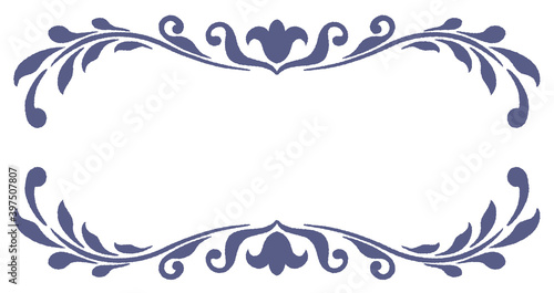ビンテージ、アンティークな装飾フレーム。ベクター素材
