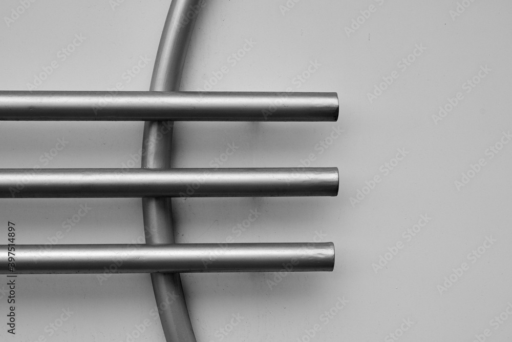 Metal door background texture stripes Metal door background texture stripes