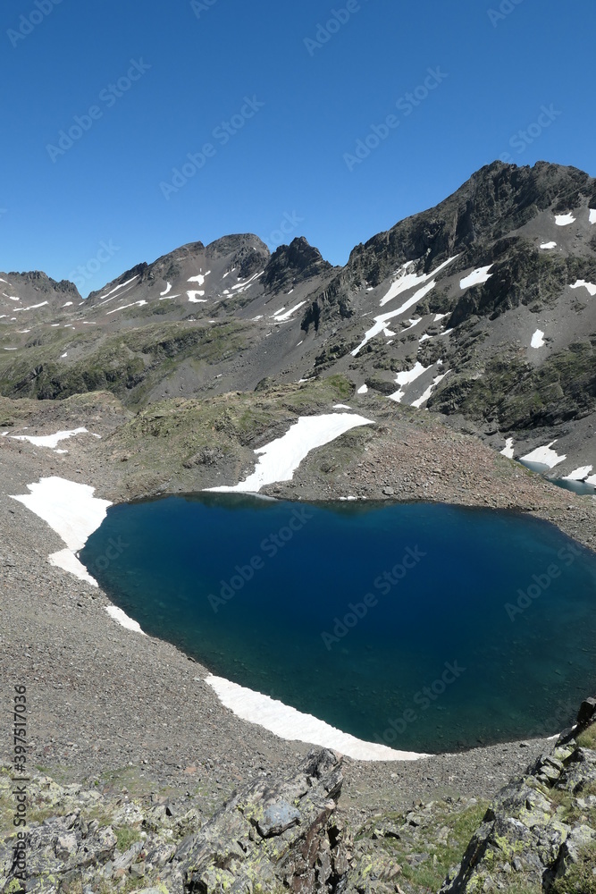 Obraz premium Petit lac du col