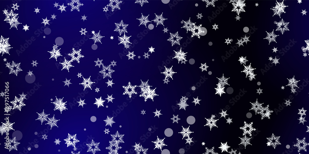 Falling Snowflakes seamless pattern flying snow Falling Snowflakes seamless pattern flying snow