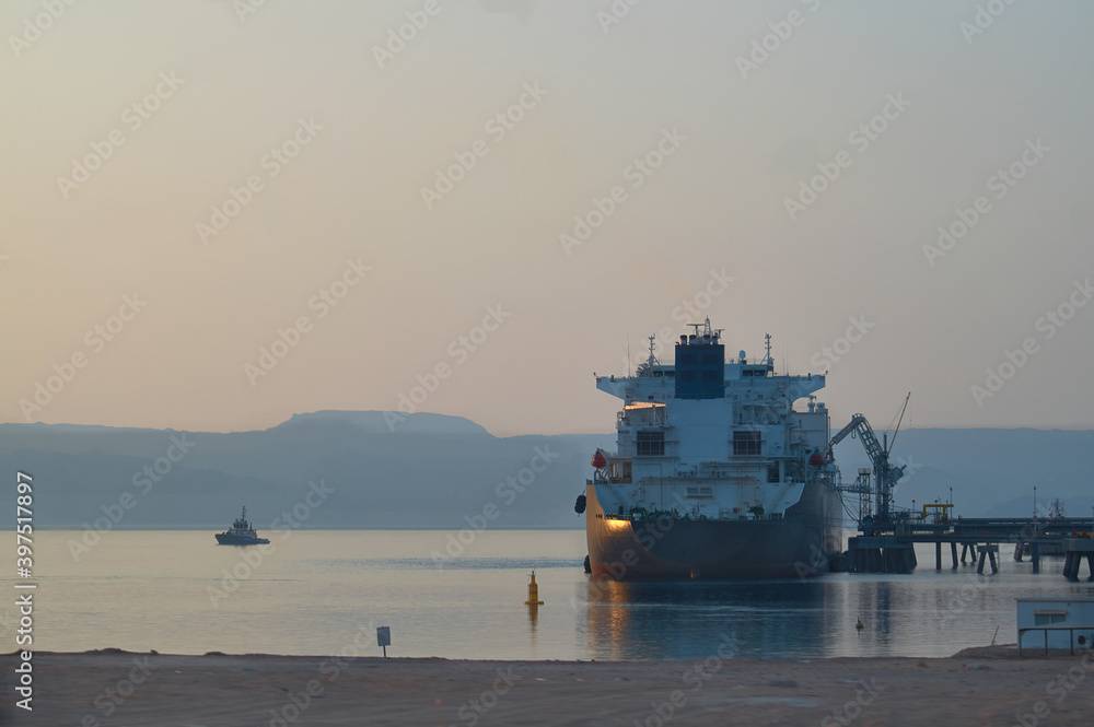 ship in the port