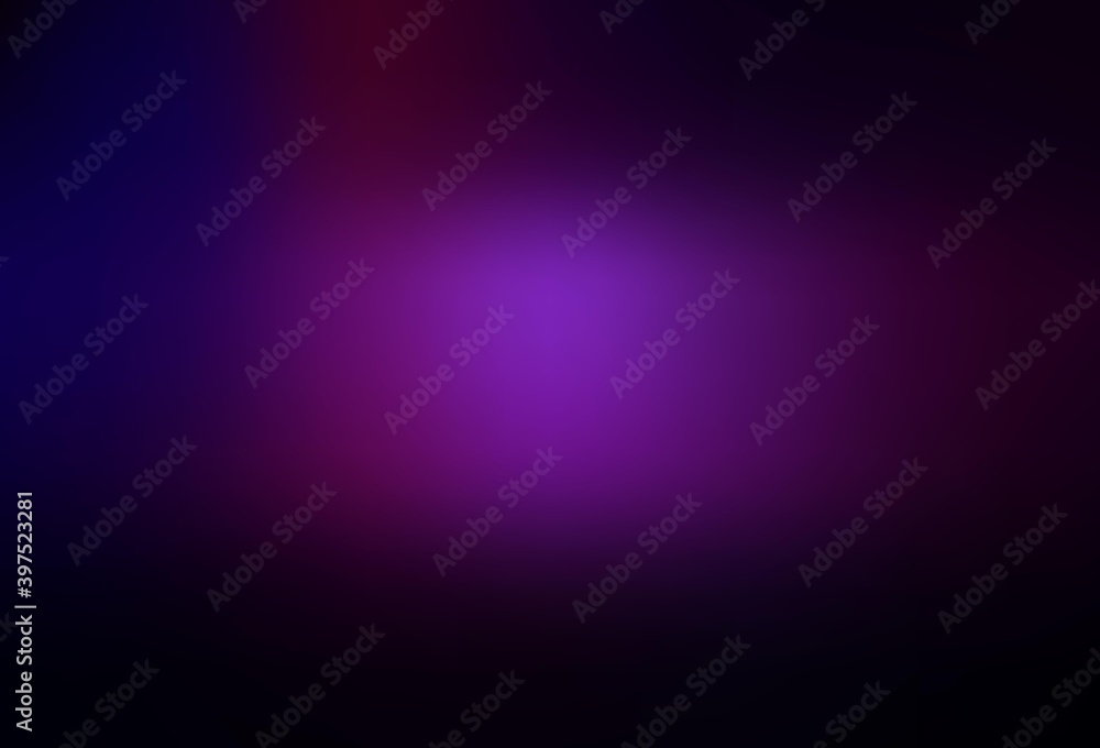 Dark Purple, Pink vector glossy abstract backdrop.