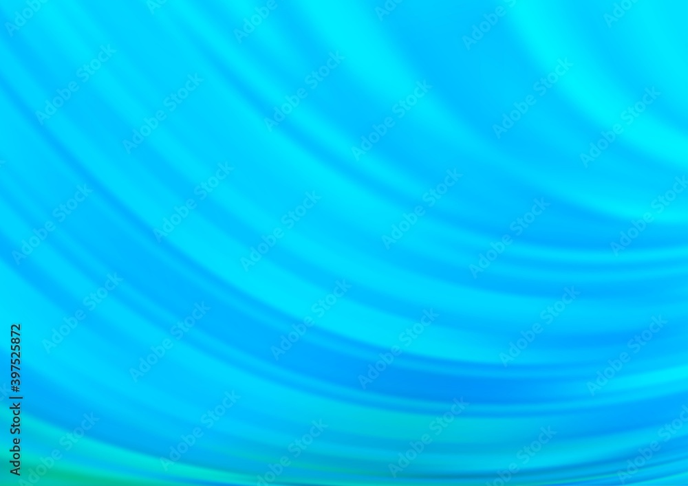 Light BLUE vector background with liquid shapes. Light BLUE vector background with liquid shapes.