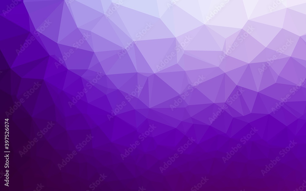 Light Purple vector shining triangular background. Light Purple vector shining triangular background.