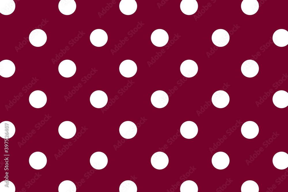 White polka dot with colorful background White polka dot with colorful background