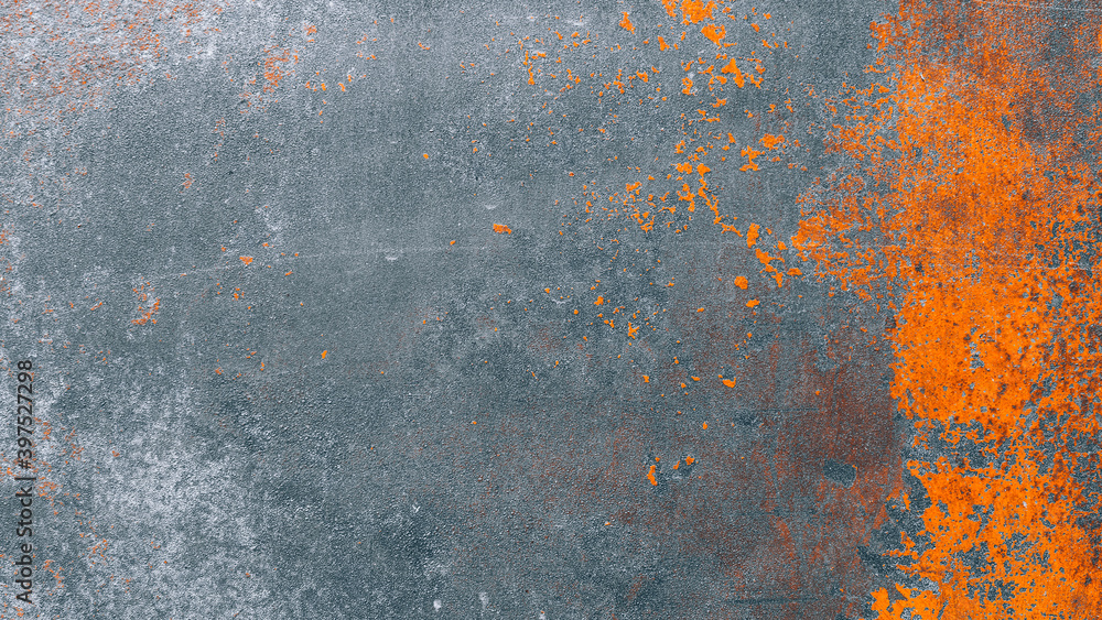 Fototapeta premium Silver background. Metal wall pattern. Silver steel plate texture for iron sheet material background. Concept of metal processing.