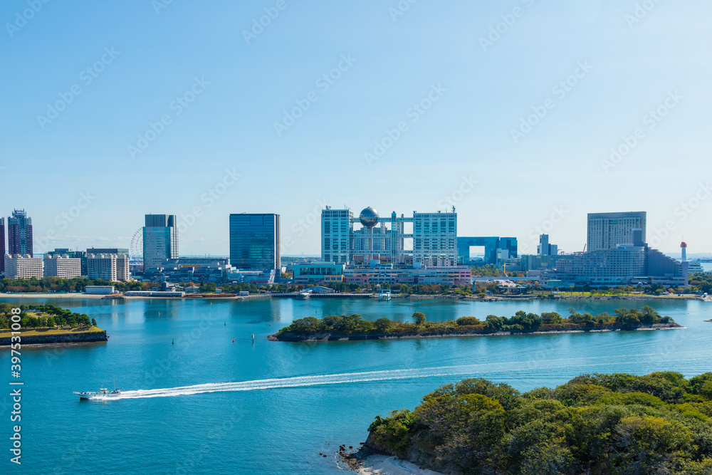 Naklejka premium お台場フジテレビジョン