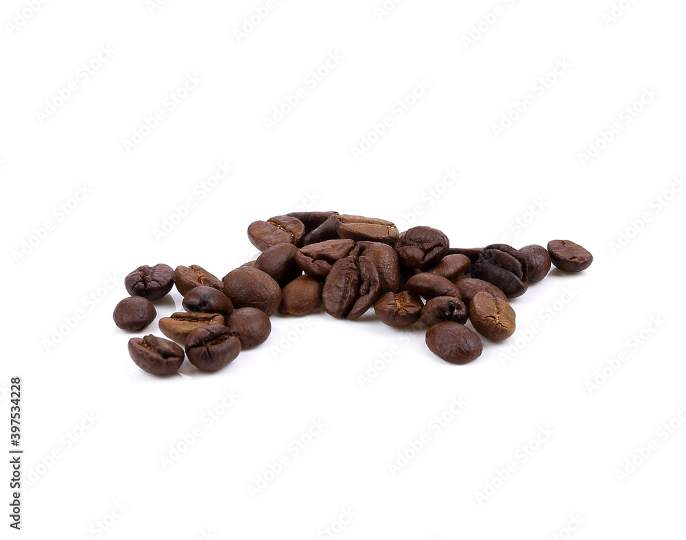 Coffee Beans isolated on white Coffee Beans isolated on white