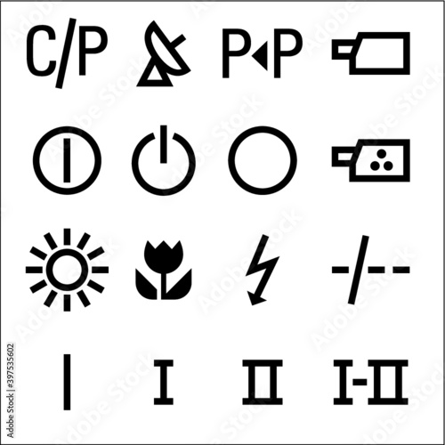 video Symbol icon sets