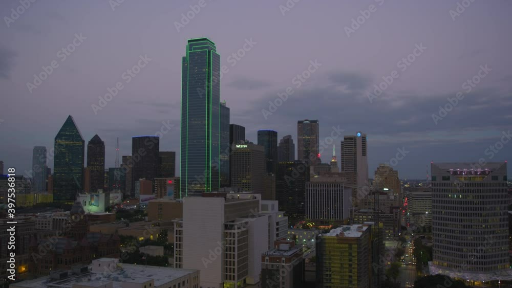 Dallas Skyline Timelapse Dallas Skyline Timelapse