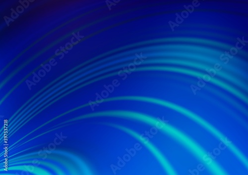 Light BLUE vector bokeh and colorful pattern.