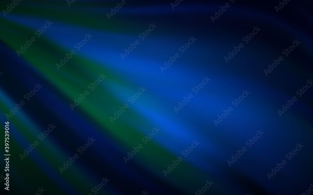 Dark BLUE vector abstract bright texture.