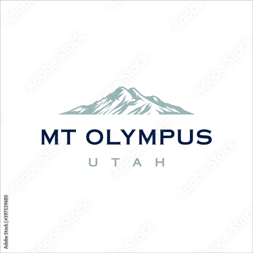 Mount Olympus with a sharp design style