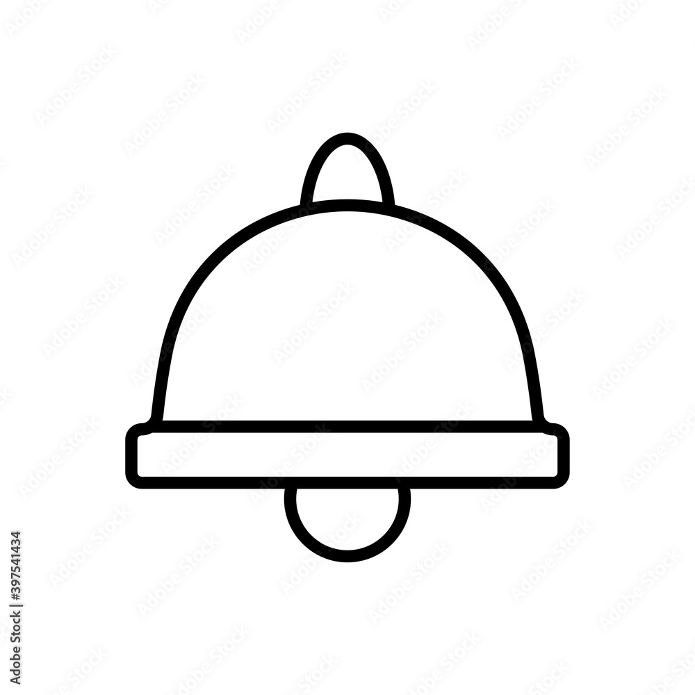 Fototapeta premium Bell line icon