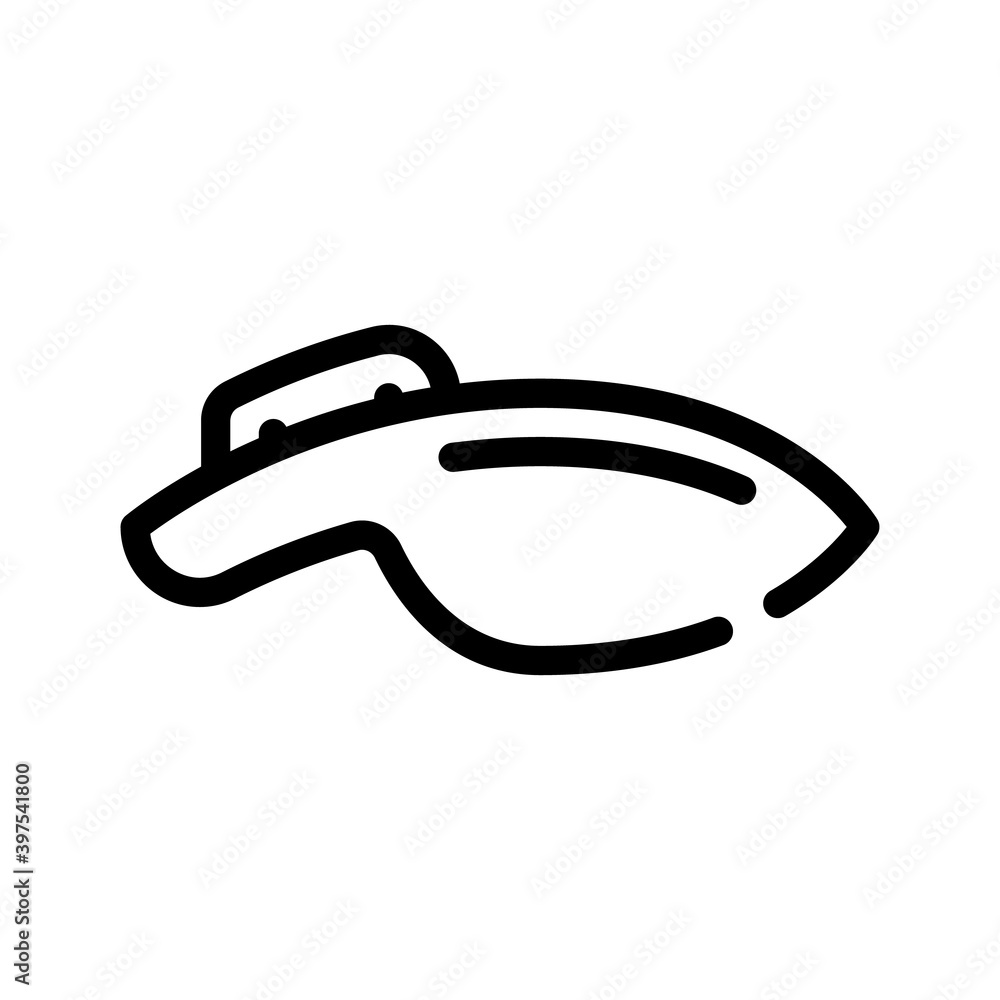 chin rest line icon vector illustration black chin rest line icon vector illustration black