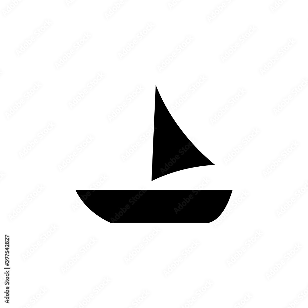 Sailing boat icon Sailing boat icon