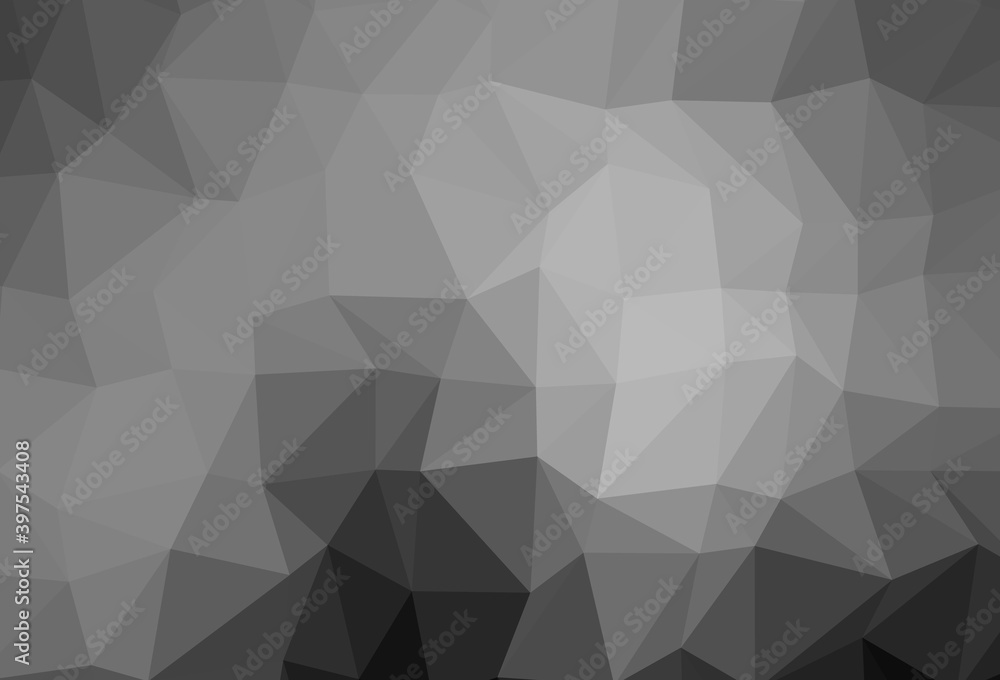 Light Silver, Gray vector abstract mosaic backdrop. Light Silver, Gray vector abstract mosaic backdrop.