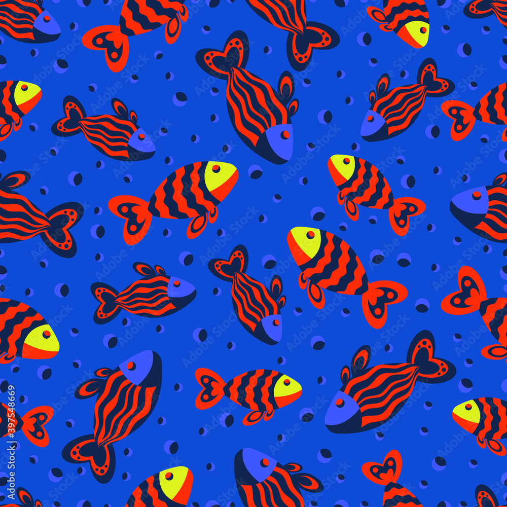 bright and juicy fish pattern bright and juicy fish pattern