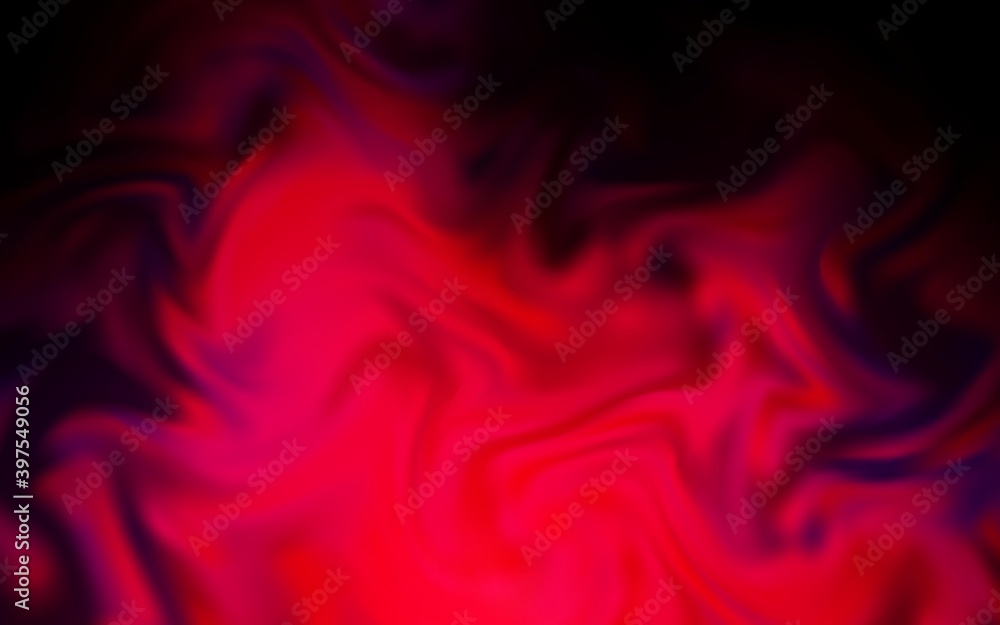 Fototapeta premium Dark Red vector colorful blur background.