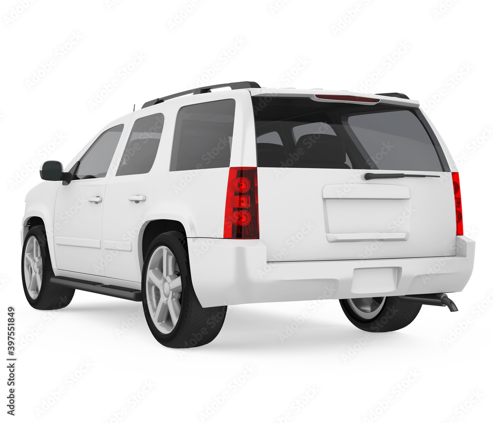 SUV Car Isolated SUV Car Isolated