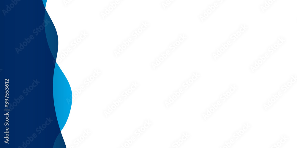 Abstract white and blue wave background. illustration vector design Abstract white and blue wave background. illustration vector design