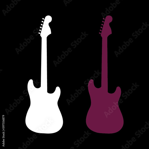 electric guitar and music
