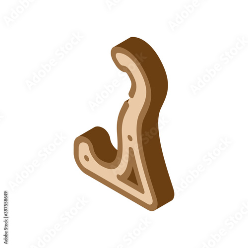 rack for violin glyph icon vector illustration