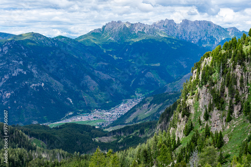 Italy, Trentino, Lagorai, Predazzo - 19 July 2020 - Wonderful landscape seen from the Lagorai