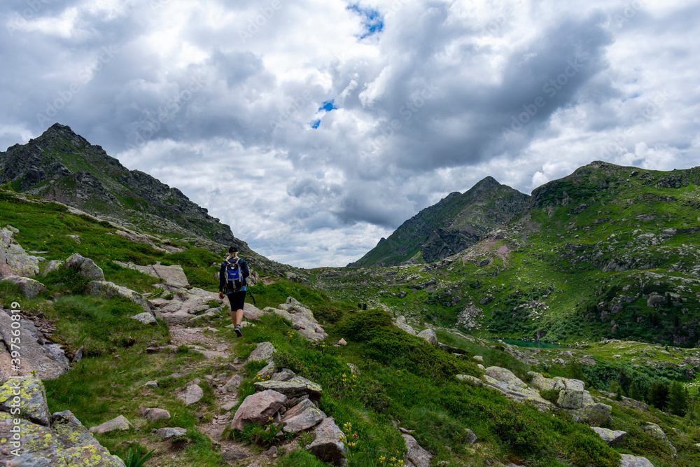 Italy, Trentino, Predazzo, Lagorai, Lago delle Trote - 19 July 2020 - A walk on the Lagorai