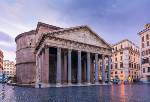 The Pantheon in the morning  Rome