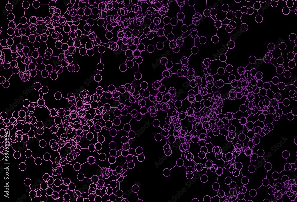 Dark Pink vector texture with artificial intelligence concept. Dark Pink vector texture with artificial intelligence concept.