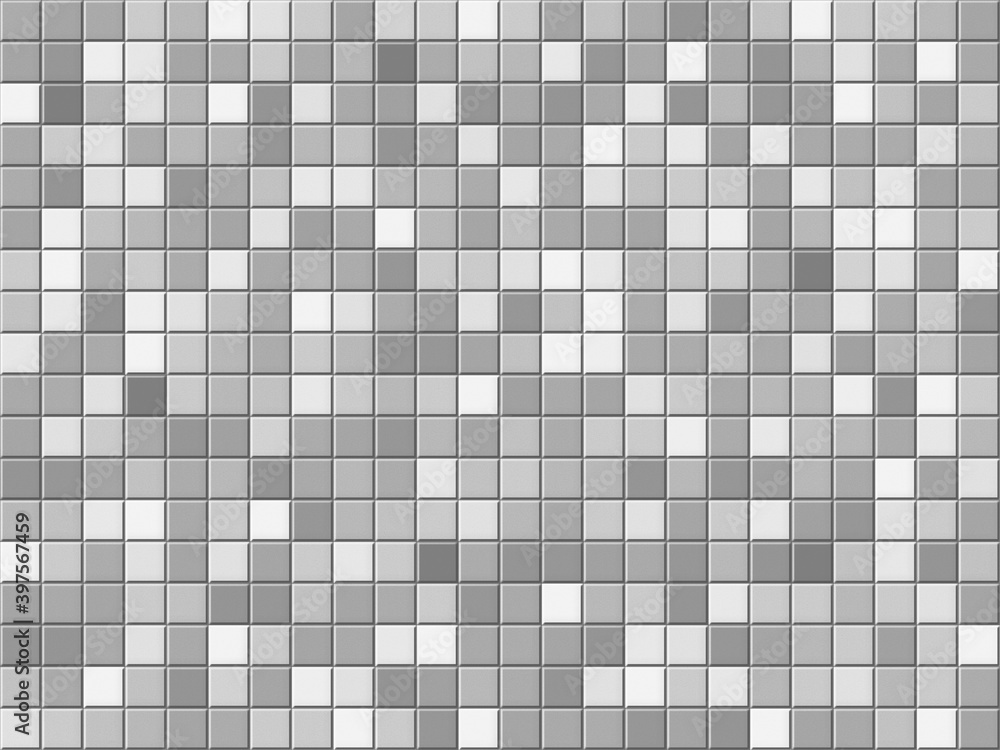 Fototapeta premium 灰色系のタイル素材