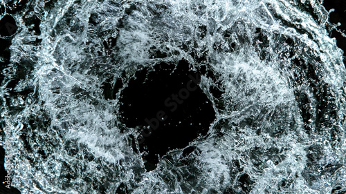 Abstract water splashes in ...